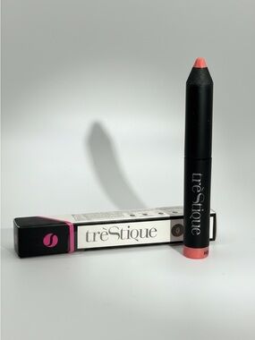 treStiQue Baby Balm Lip Crayon Pink Champagne Mini Lip Balm Crayon New